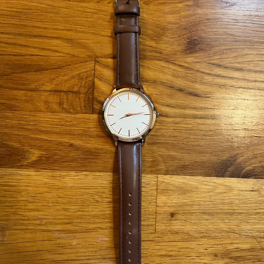 Simple wrist watch
